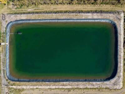Piscina per irrigazione