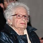 Un primo piano di Liliana Segre