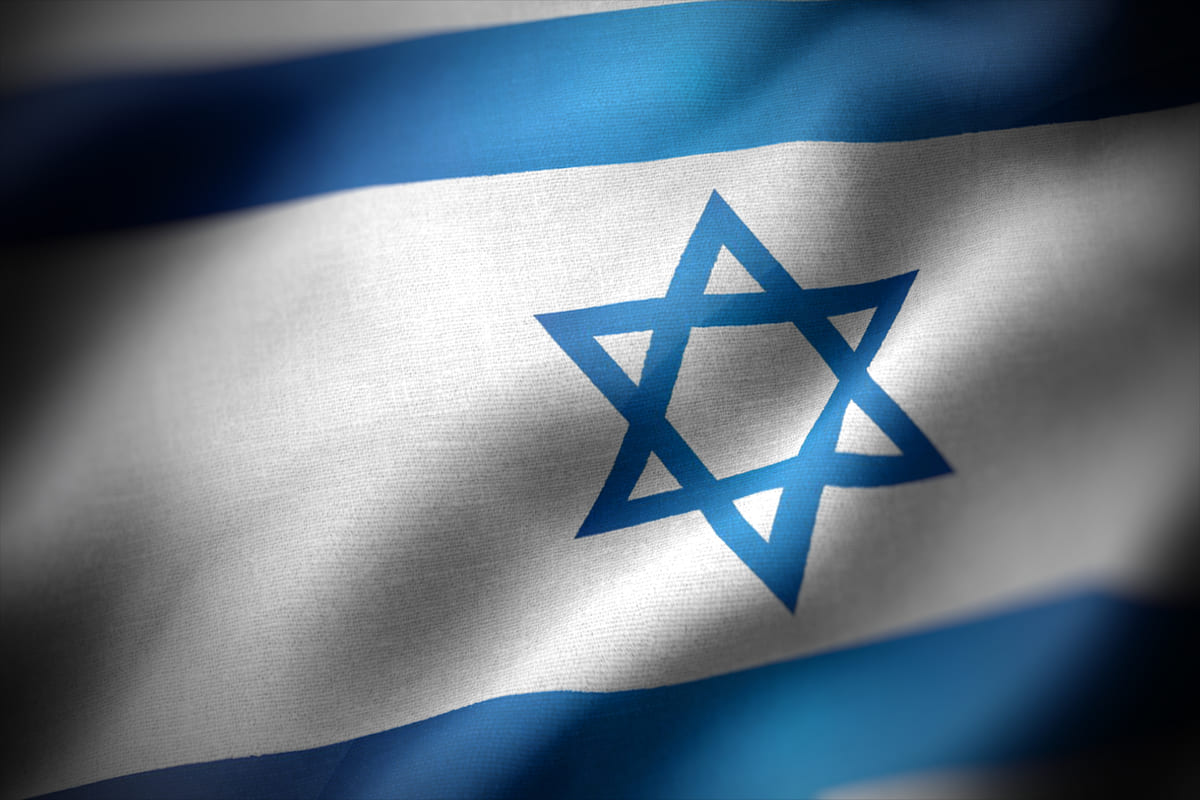 Bandiera Israele Stella David