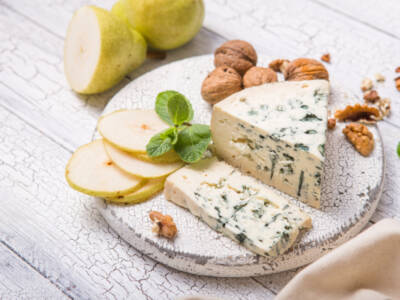 Fetta di formaggio gorgonzola