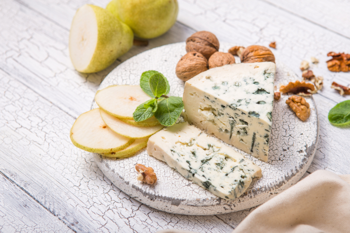 Fetta di formaggio gorgonzola