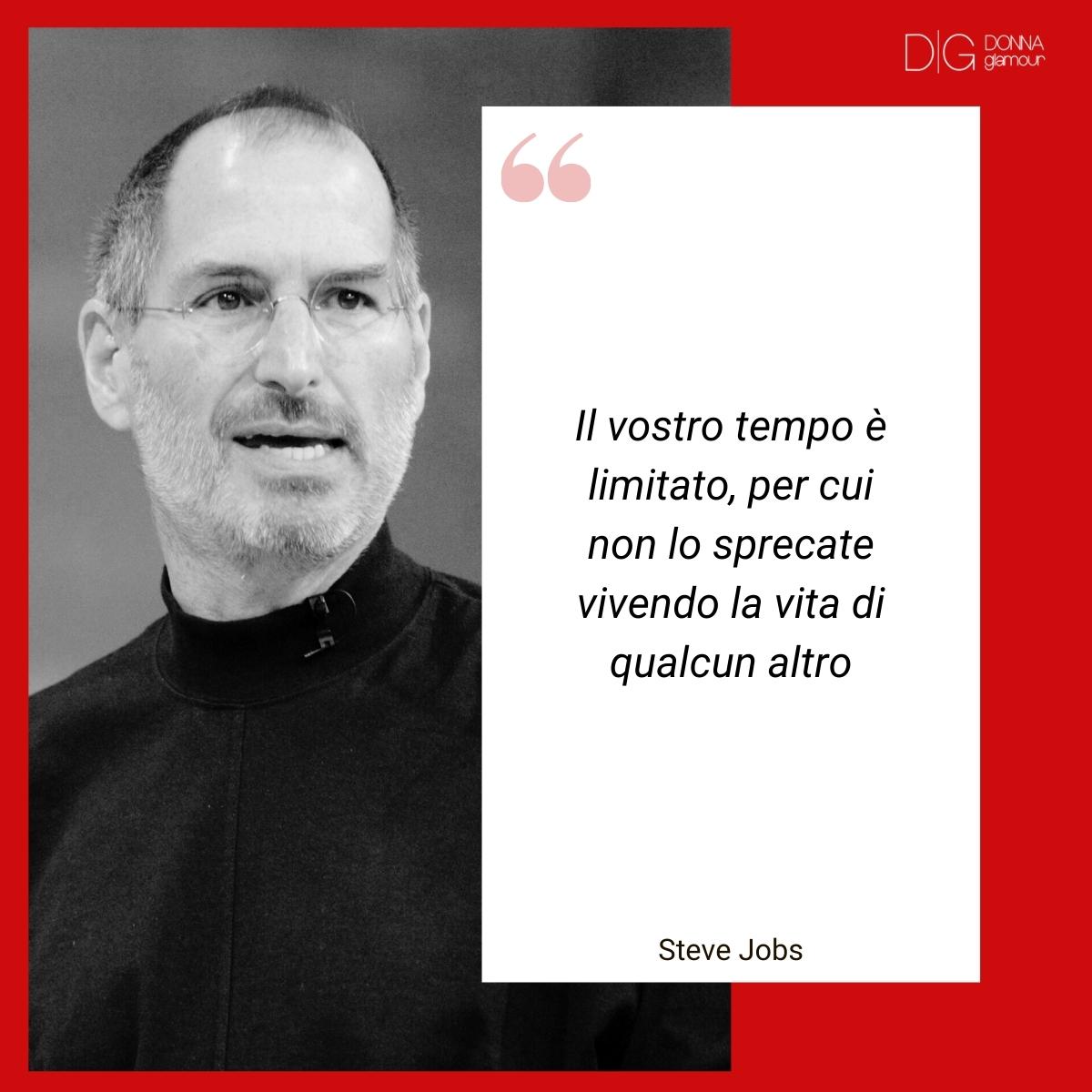 Frasi di incoraggiamento per un'amica di Steve Jobs