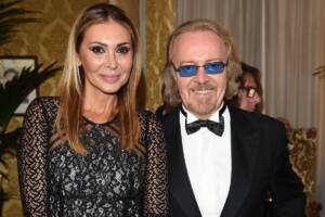 Monica Michielotto e il cantante Umberto Tozzi partecipano alla cena di gala della Fondazione del Principe Alberto II di Monaco