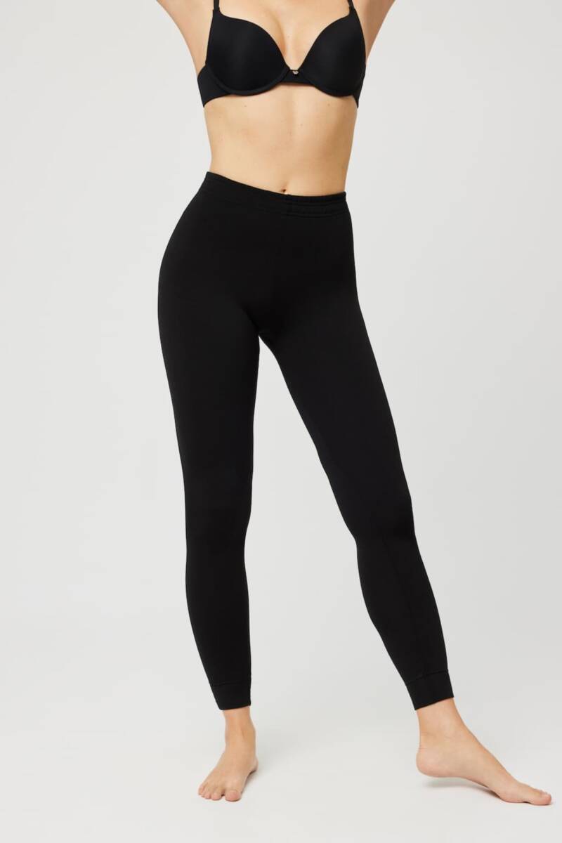 Leggings neri termici