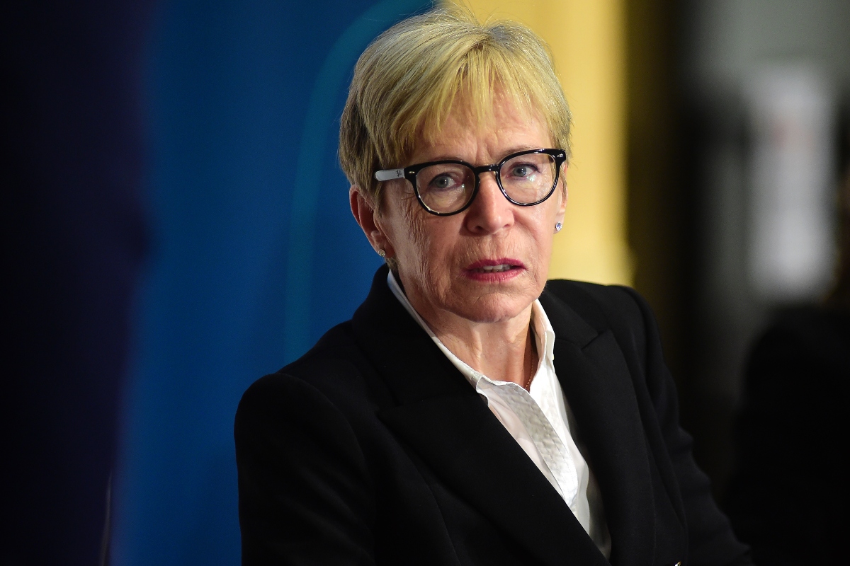 Milena Gabanelli alla presentazione del suo ultimo libro, Condition Red