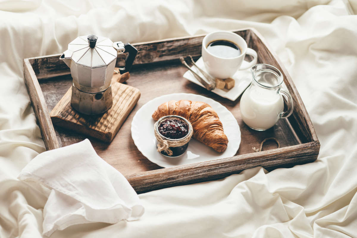 Bed and breakfast, colazione a letto