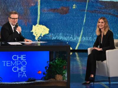 Chiara Ferragni e Fabio Fazio - Che Tempo Che Fa