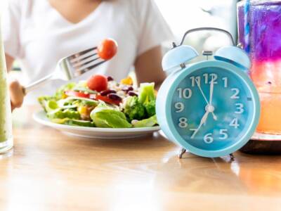 orologio ora insalata pasto