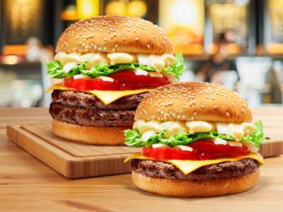 Hamburger da fast food