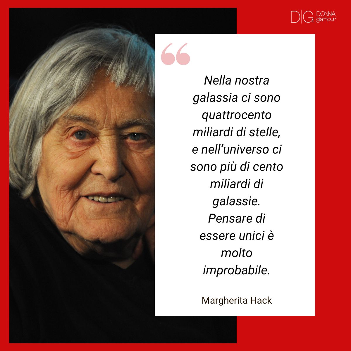 infografica su frasi sull'universo