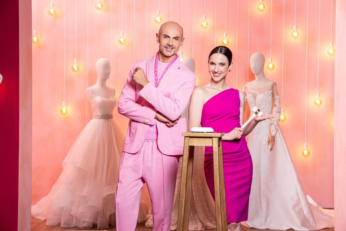 Spose in affari, Lodovica Comello e Enzo Miccio