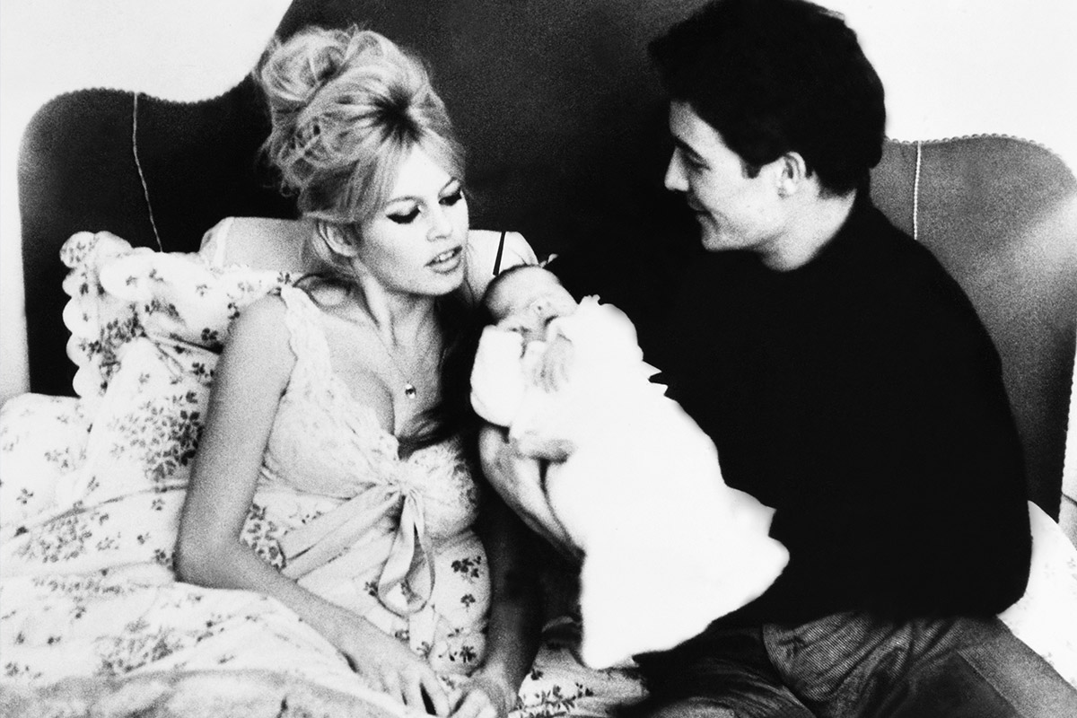 Brigitte Bardot, Jacques Charrier, Nicolas Charrier