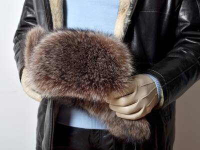 Cappello pelliccia visone