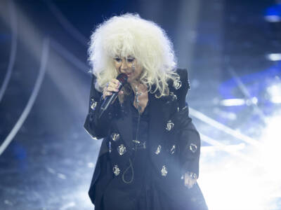 Donatella Rettore che canta