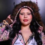 Un primo piano di Miriana Conte