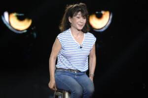 L’attrice Nathalie Guetta intervistata nella trasmissione Rai ‘Belve’