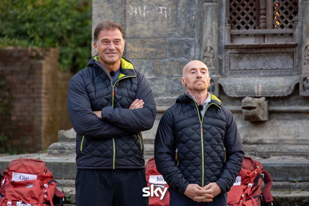Antonio Rossi e Jury Chechi, la coppia dei Medagliati. Immagini concesse da Sky. Sito ufficiale: pechinoexpress.sky.it La finalissima di Pechino Express, show Sky Original prodotto da Banijay in esclusiva su Sky e in streaming solo su NOW, è sempre disponibile on demand.