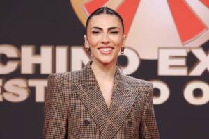Giulia Salemi partecipa al photocall di “Pechino Express – L’Estremo Oriente” presso la sede di Sky Italia
