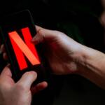 Un primo piano del logo di Netflix