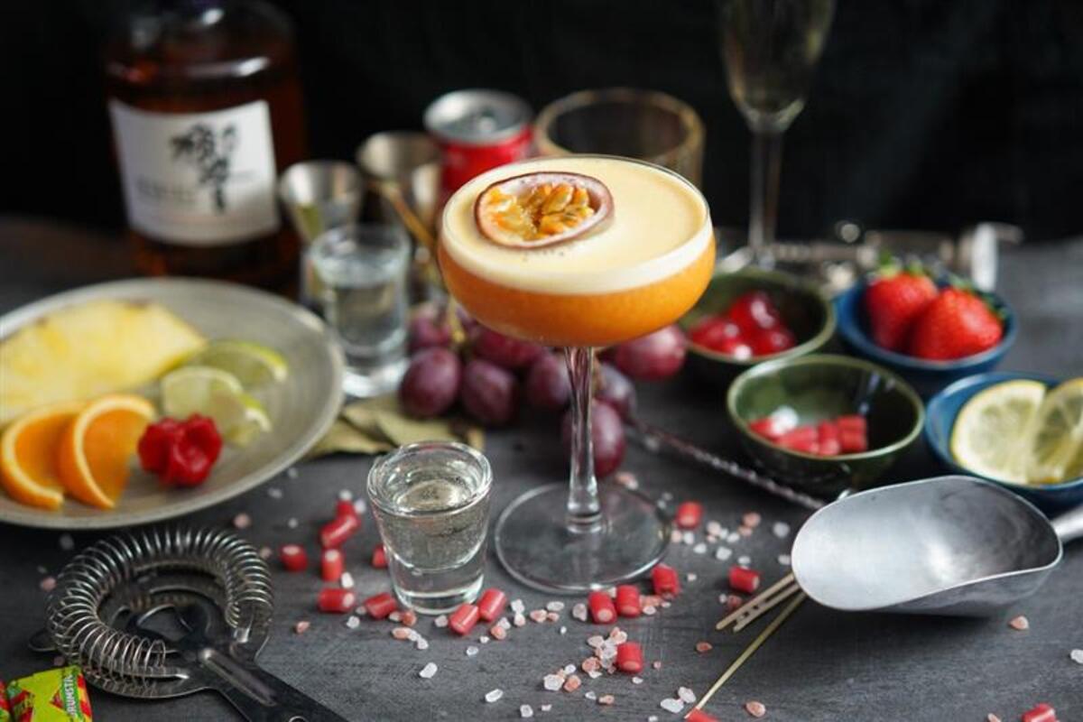 Pornstar Martini con un tocco di frutta esotica