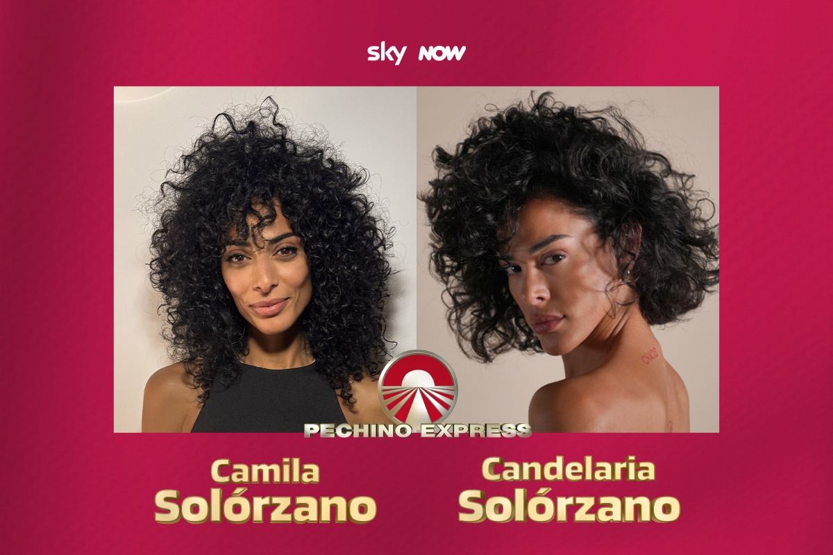 Camila Solórzano e Candelaria Solórzano partecipano come concorrenti all’edizione 2026 di Pechino Express, show Sky Original prodotto da Banijay Italia. Prossimamente in esclusiva su Sky e in streaming solo su NOW.