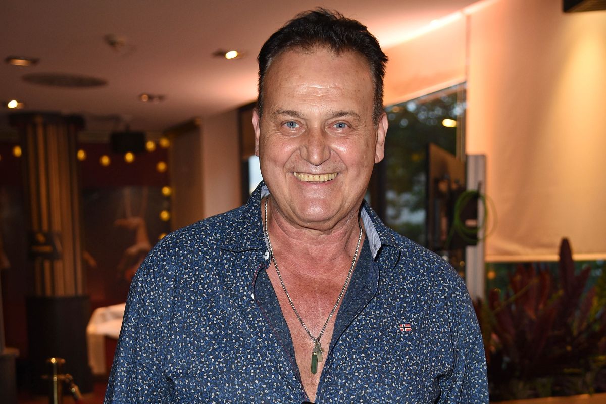 Ryan Paris, cantante italiano, il 2 luglio 2022 al GOP Varieté-Theater di Essen, Germania, durante il Goldene Sonne Spezial Award 2022