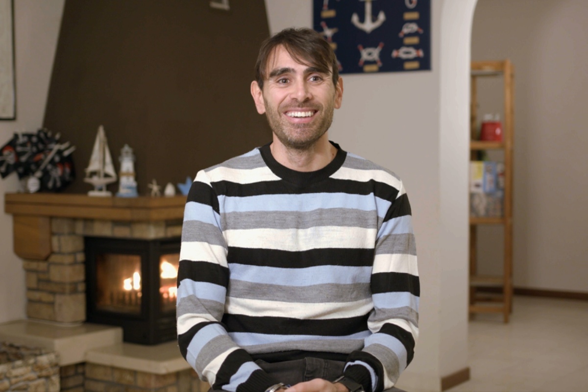 Dario Del Vecchio in primo piano, "Matrimonio a prima vista"