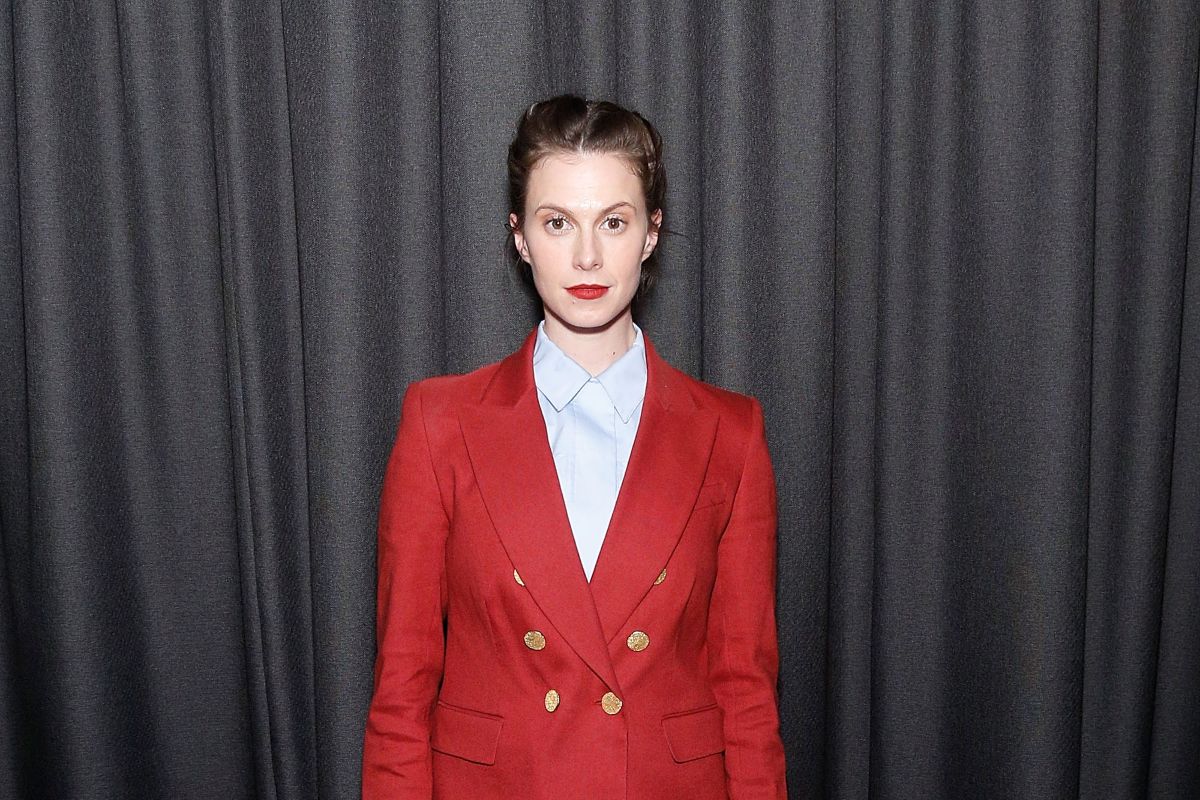 Elettra Rossellini Wiedemann durante il documentario "Fashionscapes: The Diamonds of Botswana", all'1 Hotel Brooklyn Bridge, 5 febbraio 2020 a Brooklyn, New York