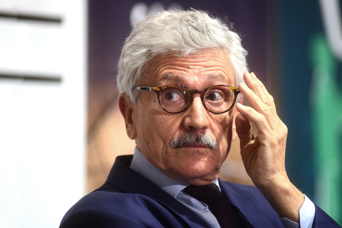 Primo piano di Massimo D'Alema