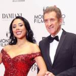 Nataly Ospina con Ezio Greggio a Monte Carlo