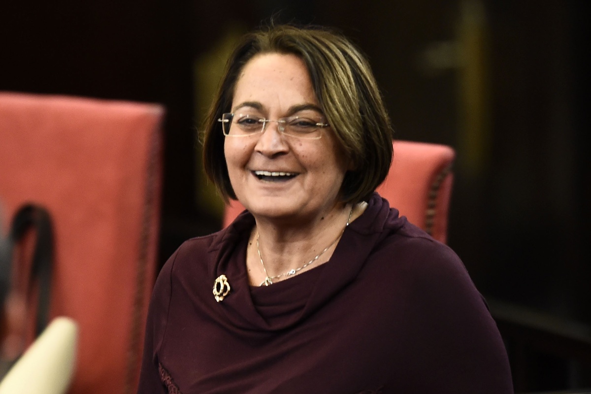 Carmela Rozza sorridente