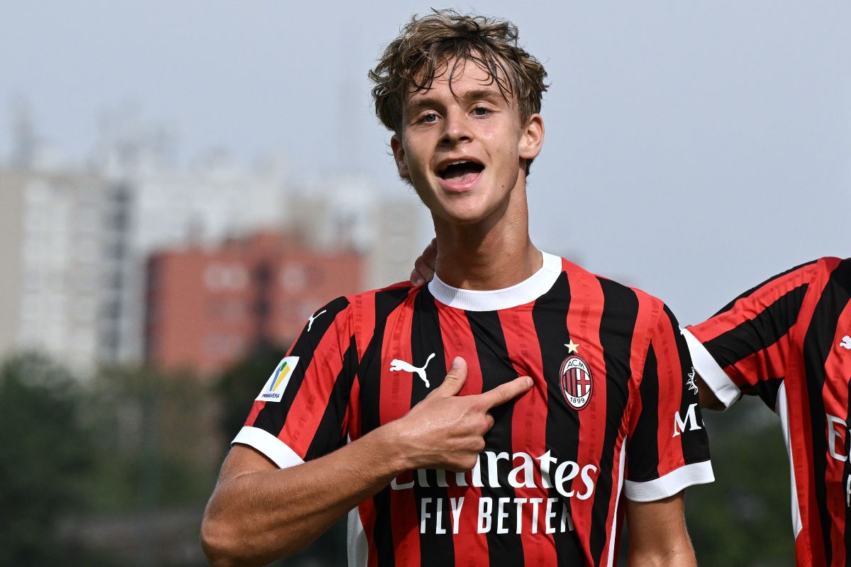 Maximilian Ibrahimovic sulta dopo un gol