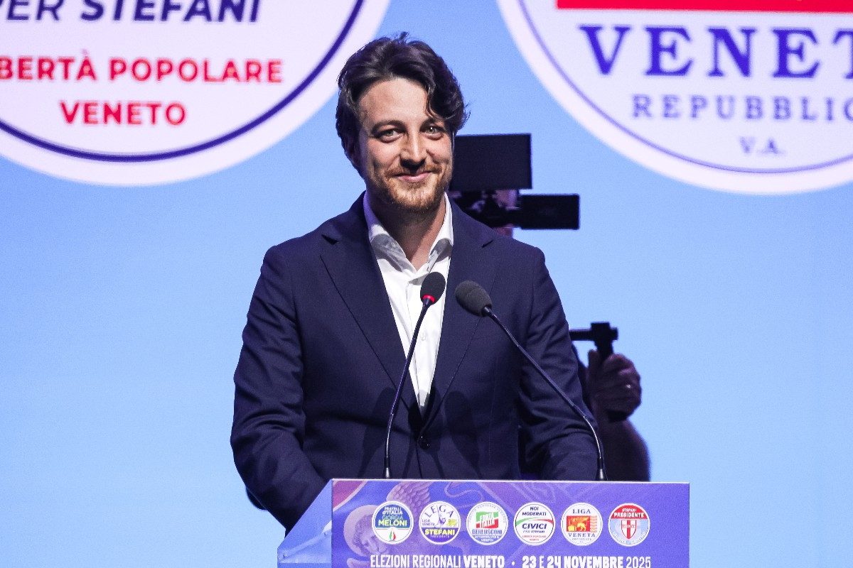 Alberto Stefani eletto Presidente della Regione Veneto