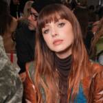 Annalisa alla sfilata di Ferrari alla Milan Fashion Week