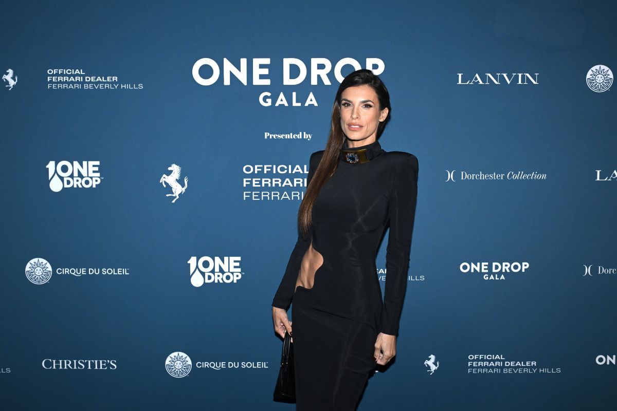 Elisabetta Canalis partecipa al One Drop Gala di Los Angeles