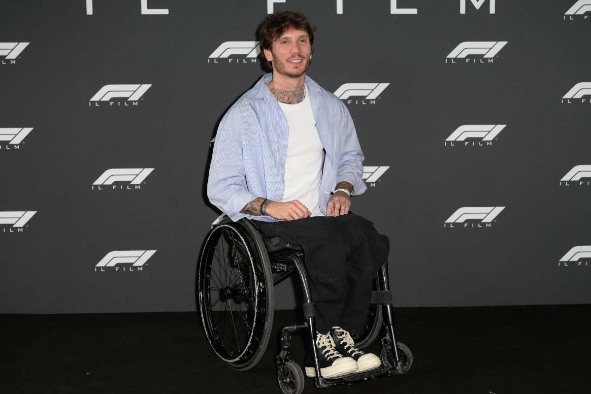 Manuel Bortuzzo ospite della premiere del film "F1 - Il Film", The Space Cinema Moderno, 19 giugno 2025, Roma, Italia. (Photo by Mario Cartelli/SOPA Images/LightRocket via Getty Images)