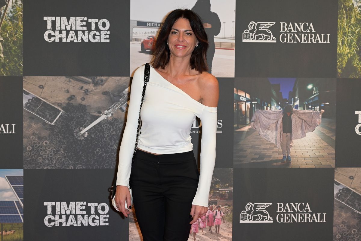 Pamela Camassa sul red carpet del docufilm "Time for change", The Space cinema Moderno, 3 Giugno 2024, Roma. (Photo by Mario Cartelli/SOPA Images/LightRocket via Getty Images)