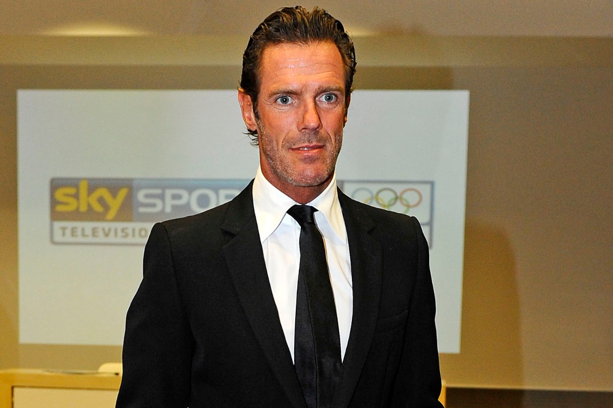 Mario Cipollini alla conferenza stampa Sky “Meno 100 giorni alle Olimpiadi”