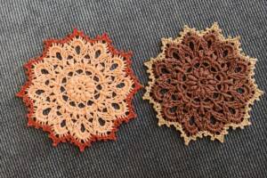 Centrini dai colori caldi