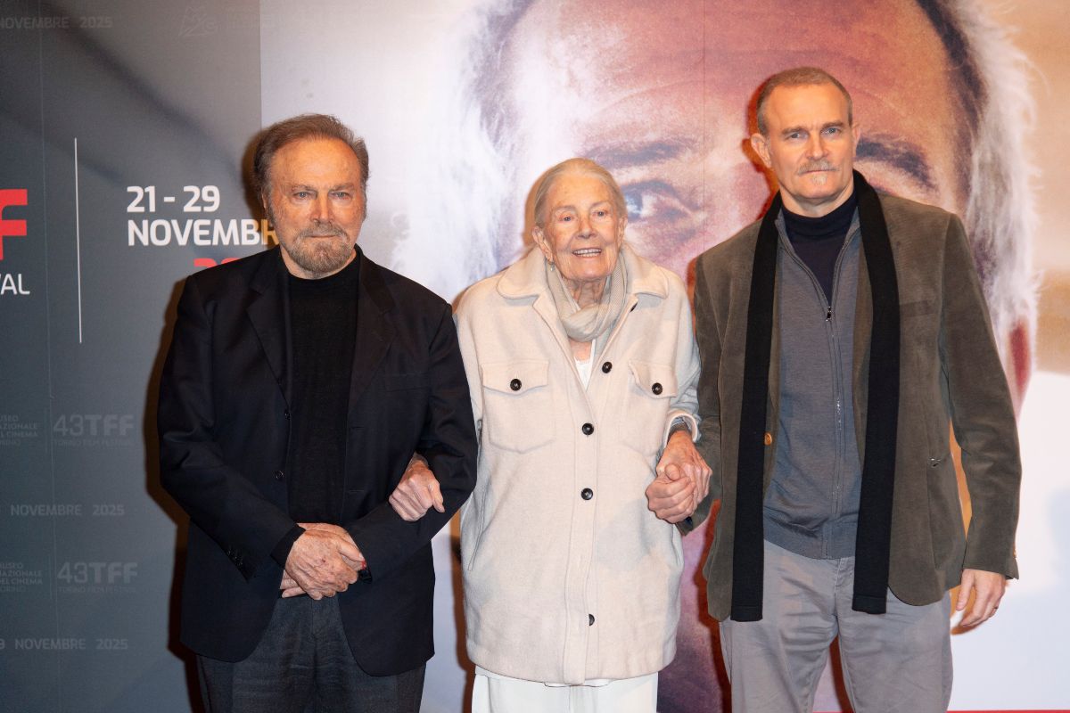 Franco Nero, Vanessa Redgrave e Carlo Gabriel Nero hanno preso parte al 43° Torino Film Festival 2025