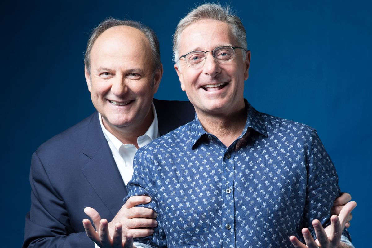 Paolo Bonolis e Gerry Scotti alla conduzione del quiz televisivo “Avanti un altro”