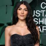 Giulia Salemi partecipa al red carpet dei CNMI Sustainable Fashion Awards 2025