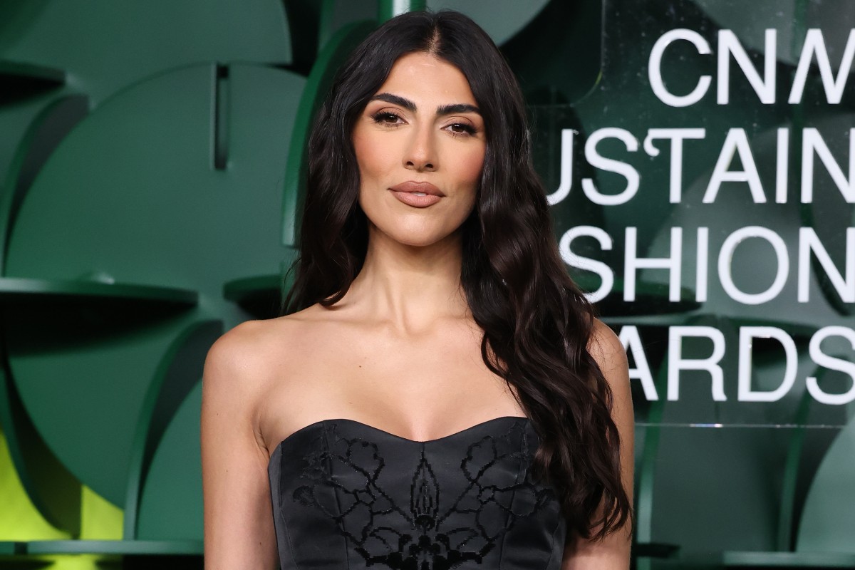 Giulia Salemi partecipa al red carpet dei CNMI Sustainable Fashion Awards 2025