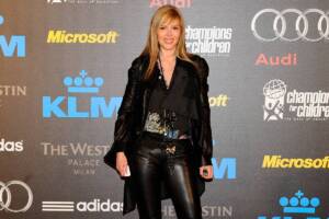 Ambra Orfei in occasione dell'evento solidale Champions for children