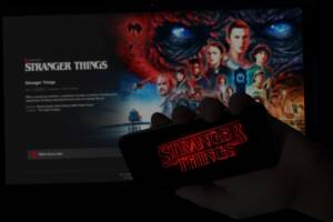 Il logo ufficiale della serie Netflix Stranger Things