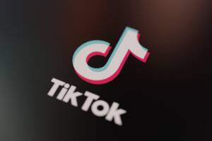 Il logo di TikTok