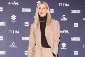 Alessia Marcuzzi partecipa al 75° Festival di Sanremo 2025