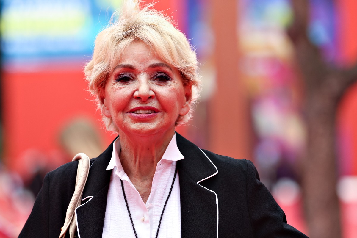 Enrica Bonaccorti partecipa al red carpet per il Premio alla Carriera durante la 18ª edizione della Festa del Cinema di Roma