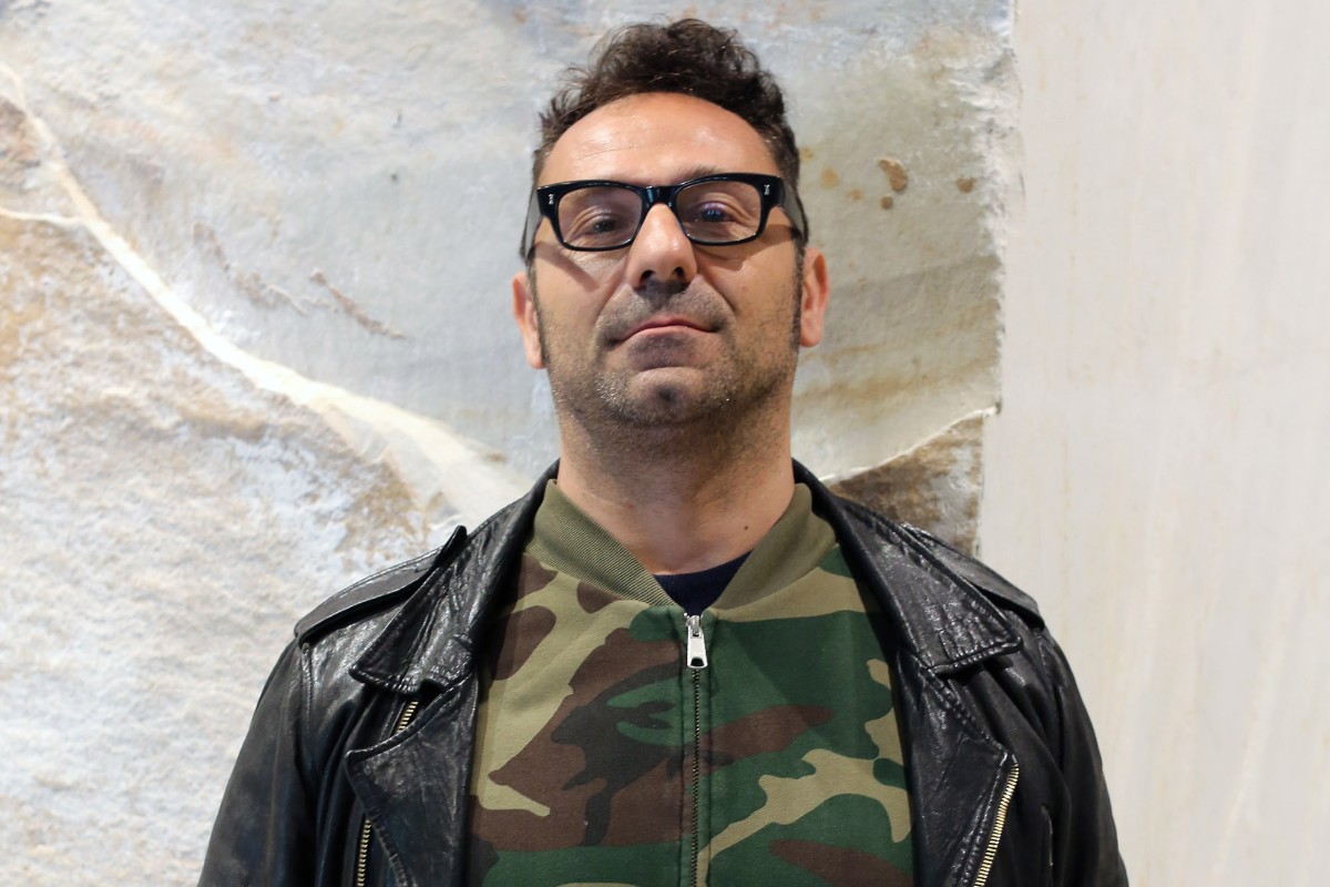 Marcello Maloberti all'inaugurazione della 55ª Esposizione Internazionale d'Arte, Corderie dell'Arsenale, 28 maggio 2013, Venezia, Italia. La 55ª Esposizione Internazionale d'Arte della Biennale di Venezia. (Foto di Barbara Zanon/Getty Images)