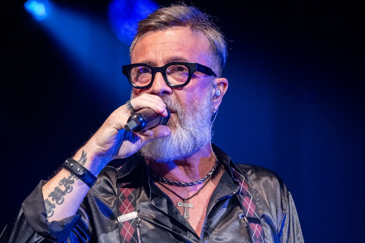 Marco Masini si esibisce in concerto ai Magazzini Generali, 18 Ottobre 2025, Milano, Italia. (Photo by Roberto Panucci - Corbis/Corbis via Getty Images)